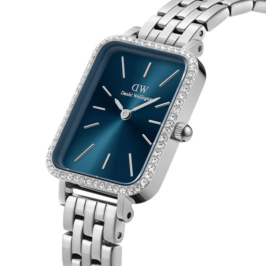 Daniel Wellington - Quadro Lumine Bezel 5-Link Arctic