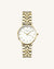 Rosefield - Small White Steel Gold