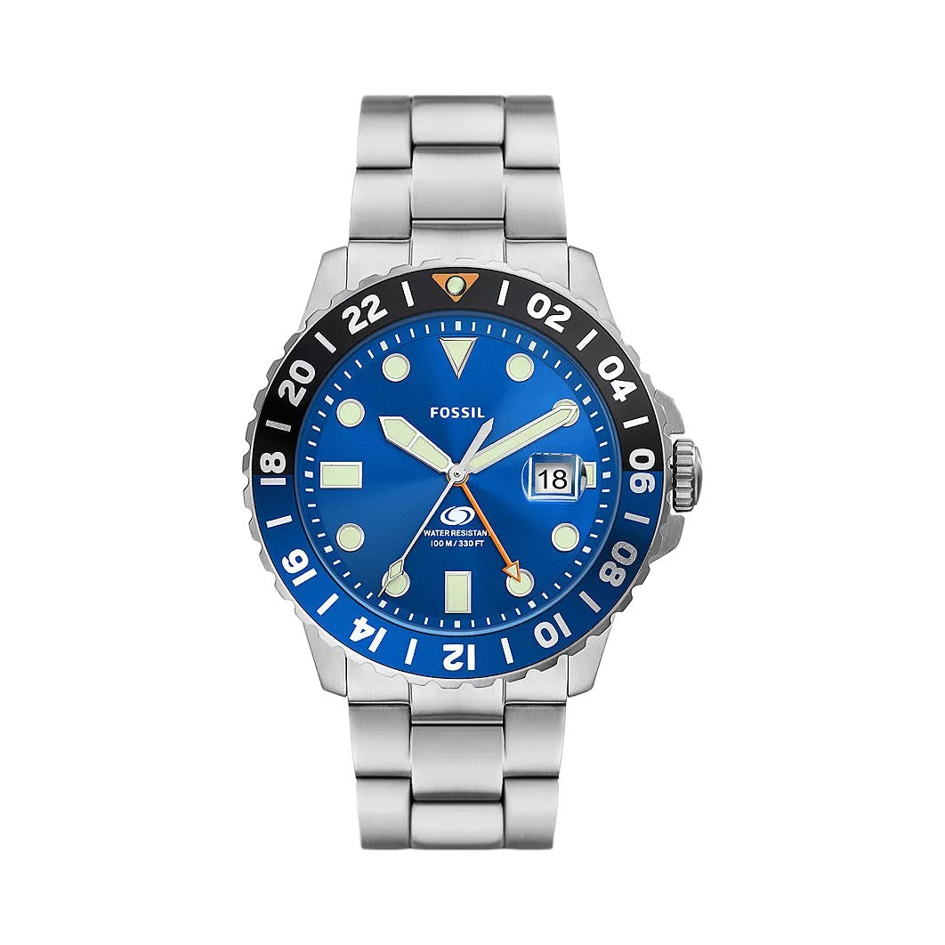 Fossil Blue GMT