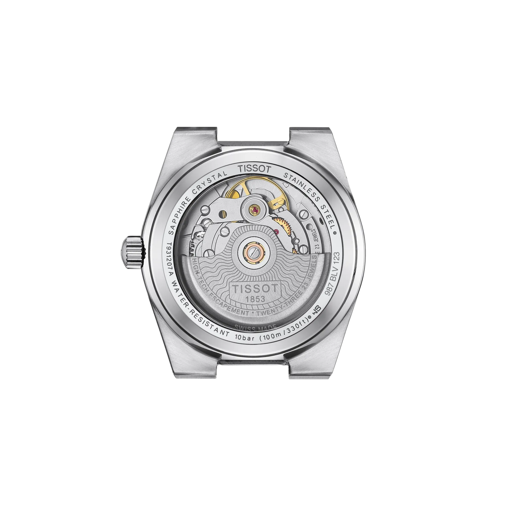 Tissot PRX 18kt Gull Bezel