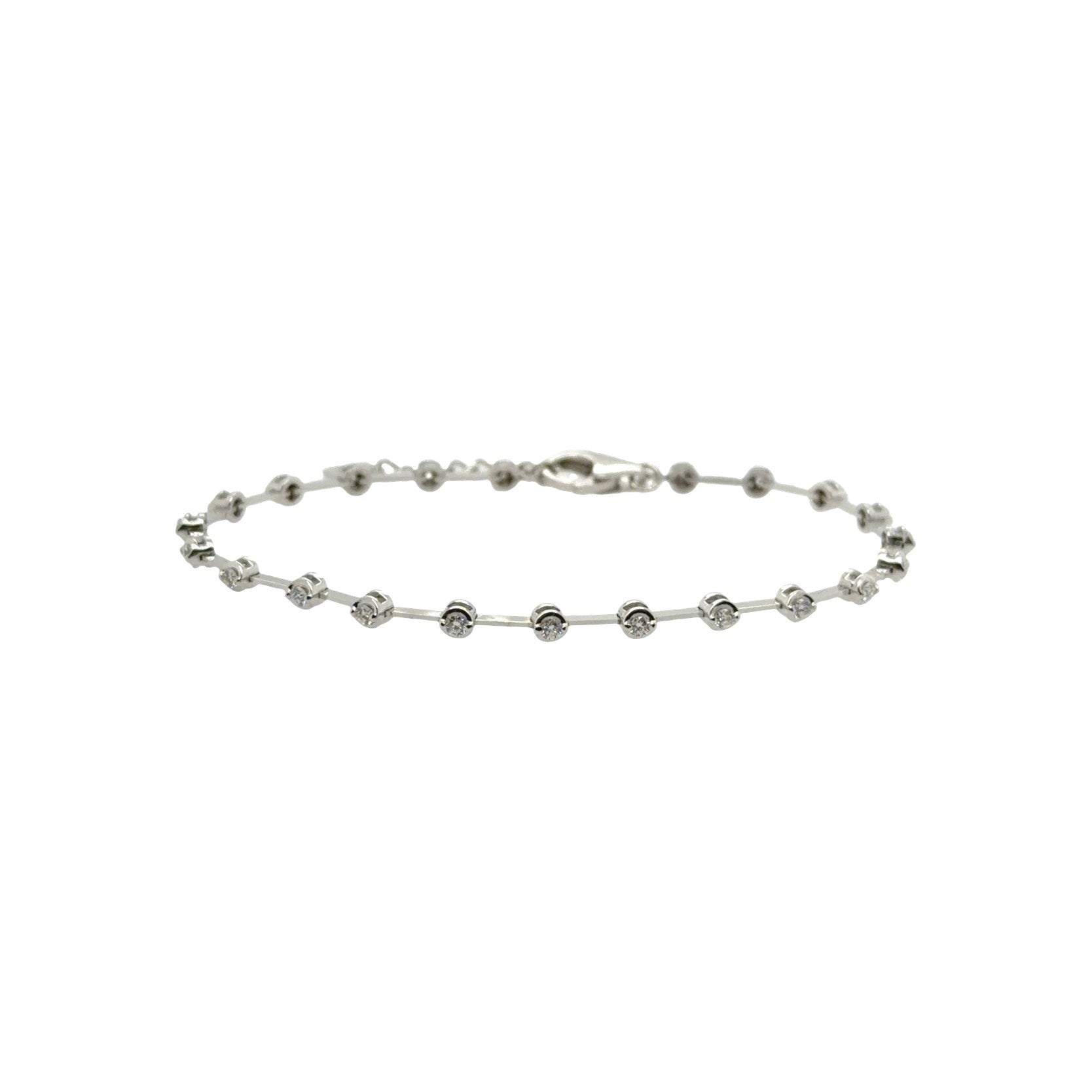 Hvítagulls armband 18kt