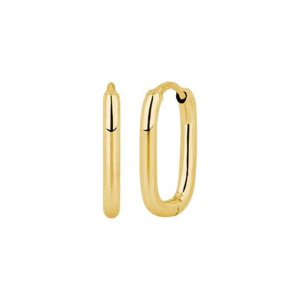 Golden Frame Hoops - Hlín Reykdal