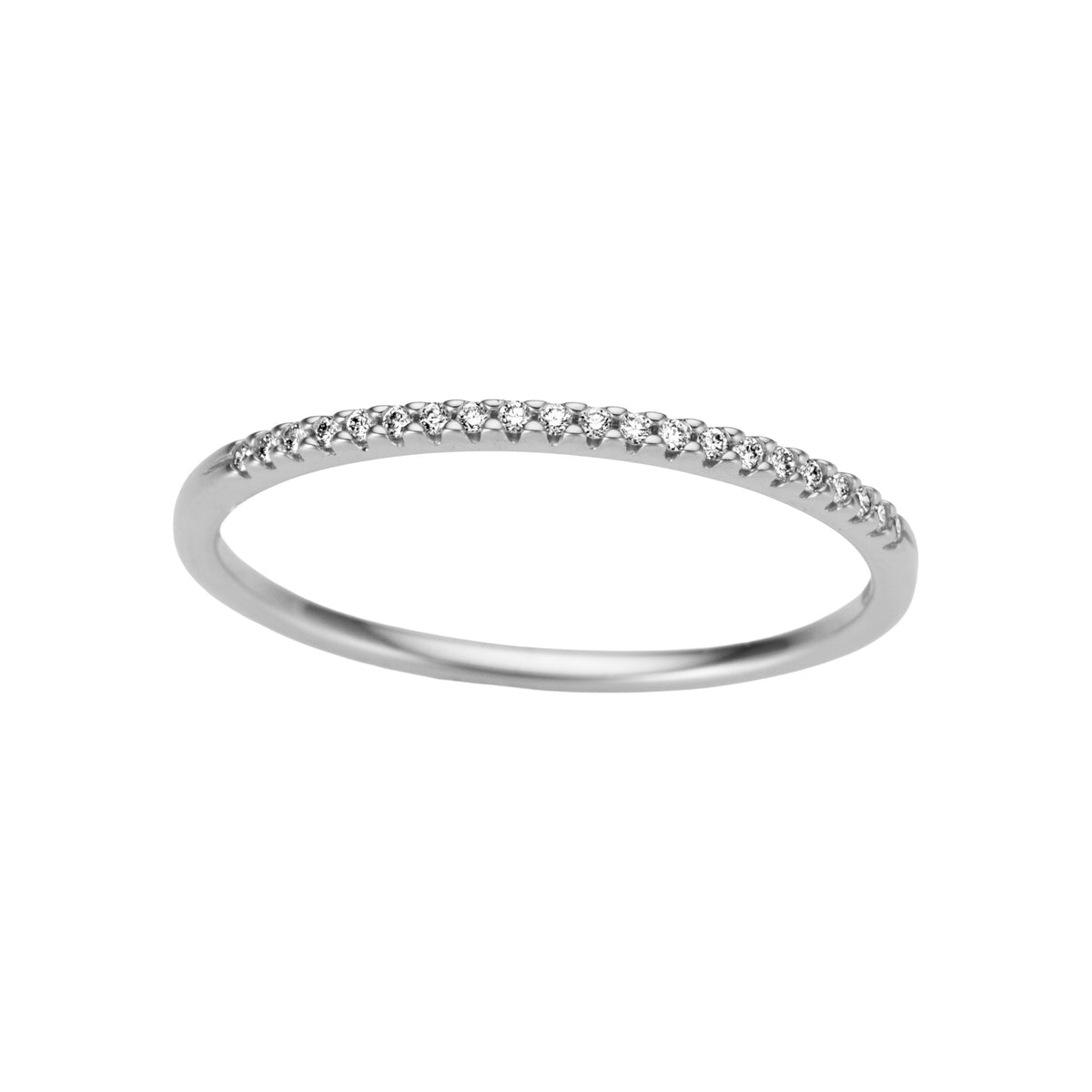 14kt gullhringur  0,090 bb