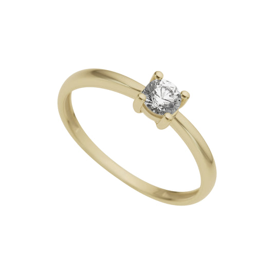 14kt gullhringur zirk bb