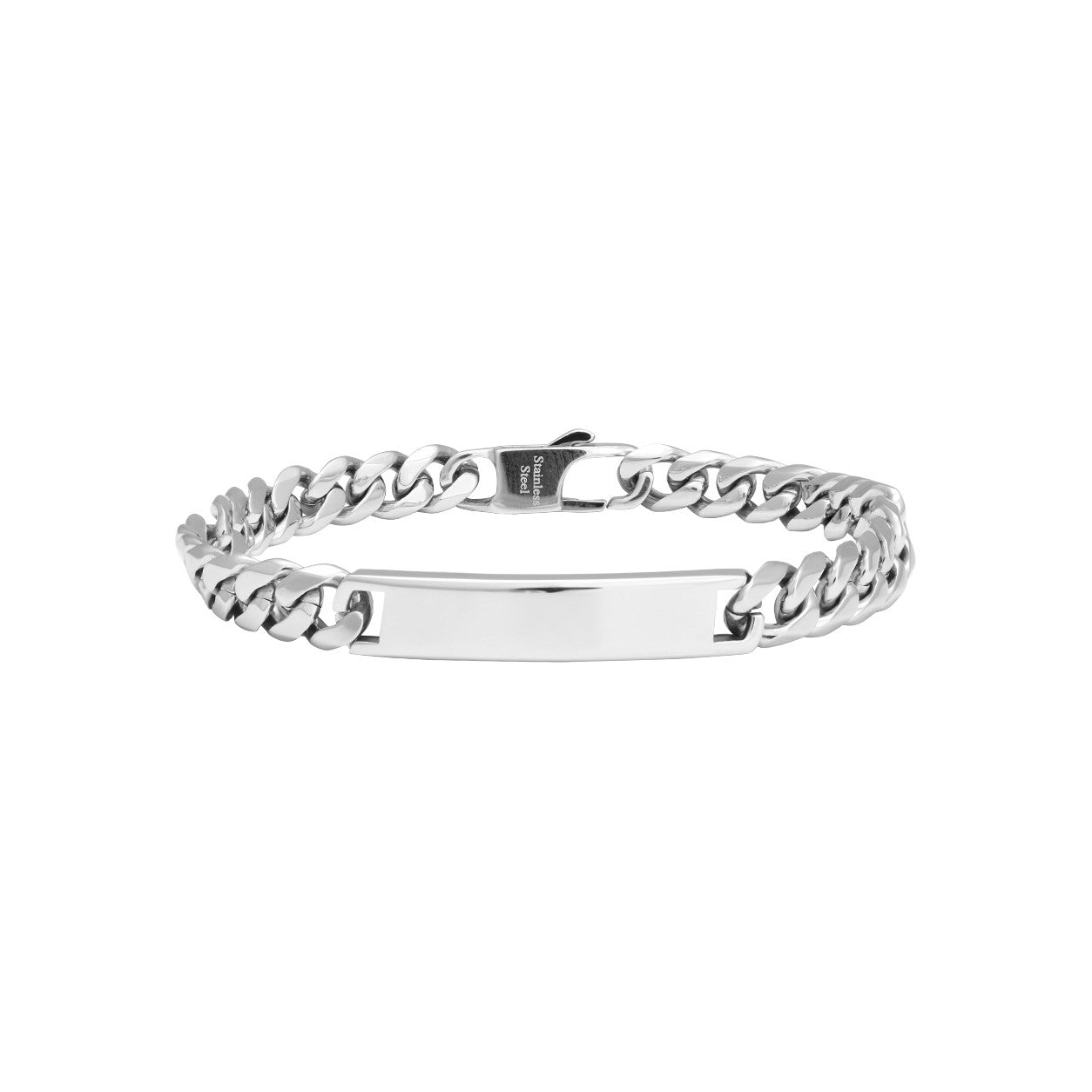 Stál Armband Glans
