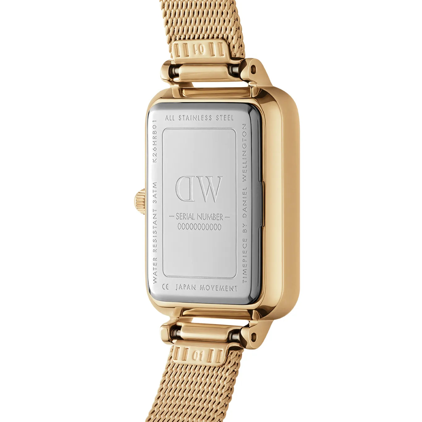 Daniel Wellington - Quadro Lumine Pressed Evergold