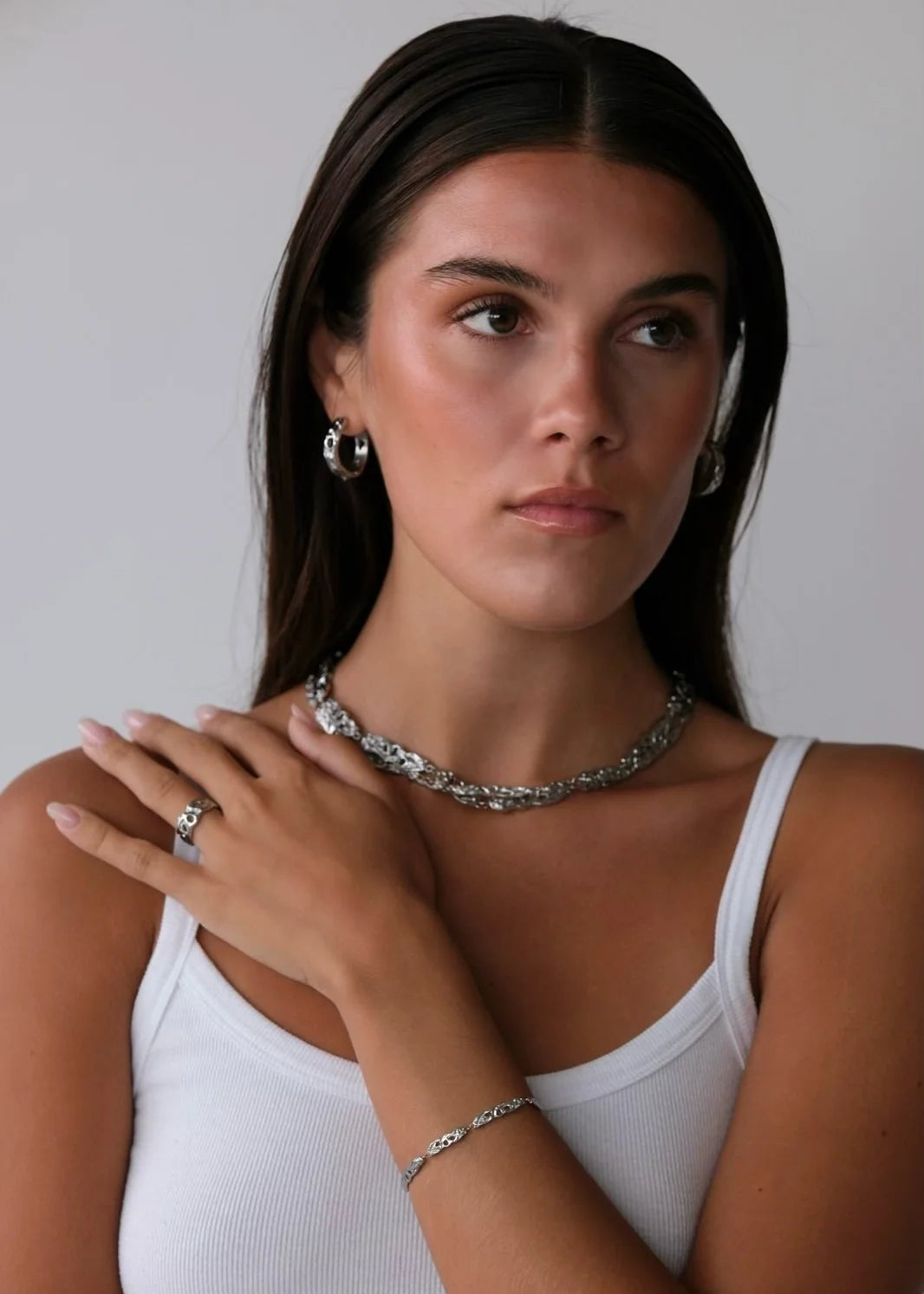 1104 - MIA armband 17cm stál