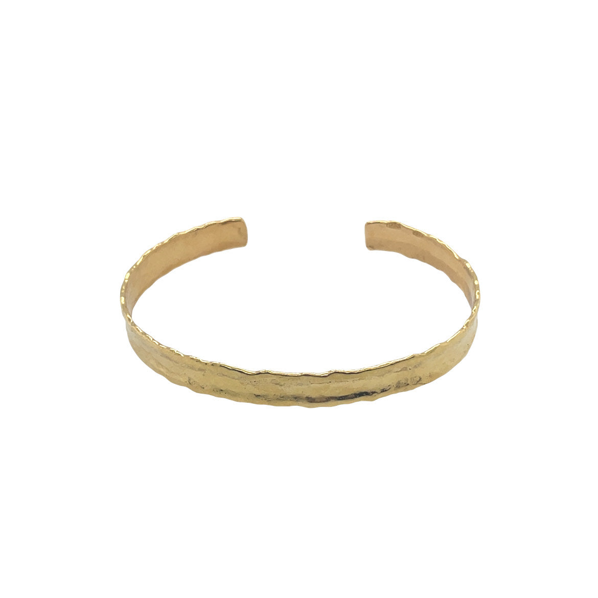 Handsmíðað silfur armband