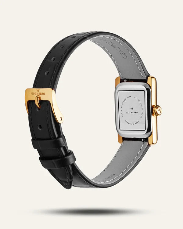 Mockberg Timeless Black Leather