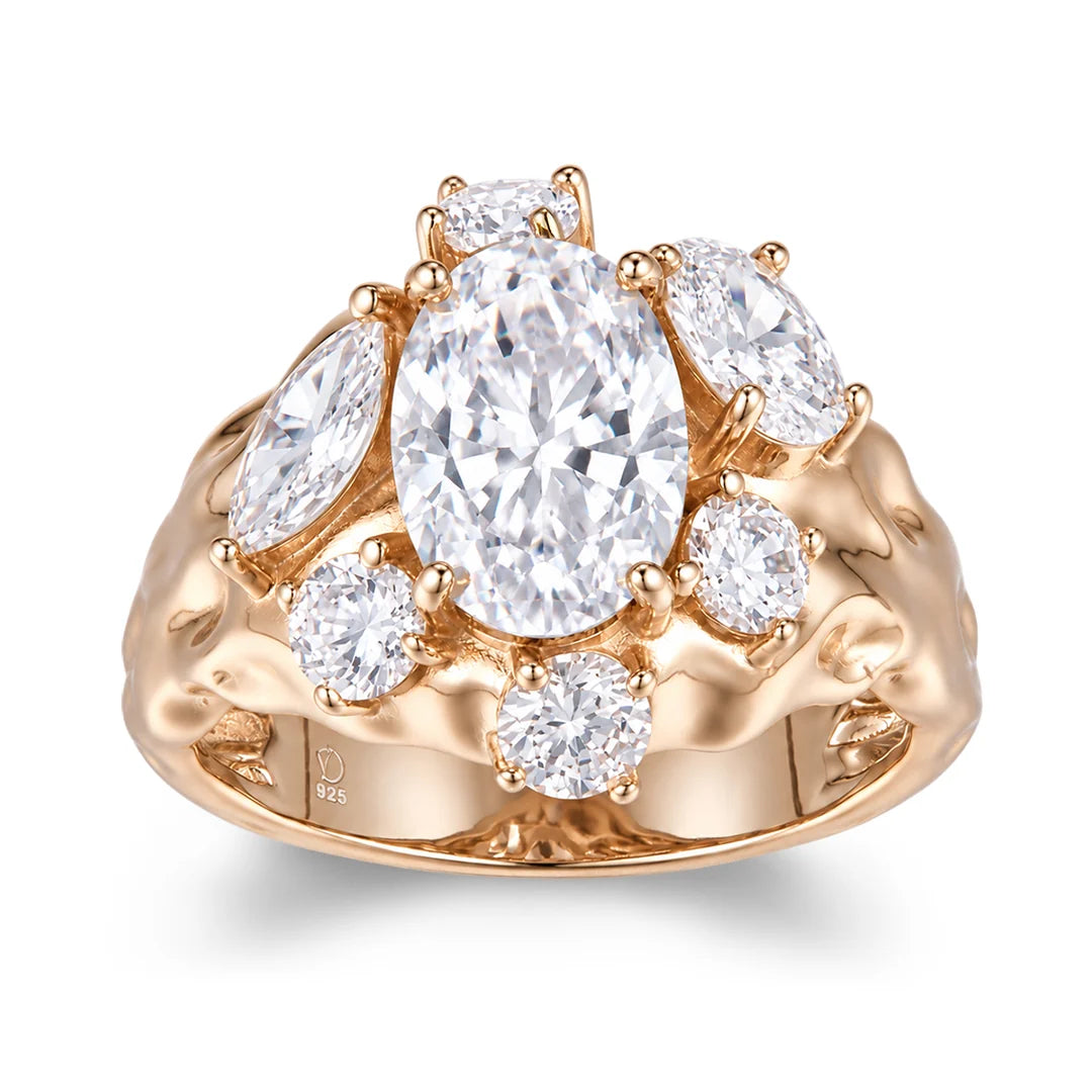 Vera Design - Crystal Drottning hringur