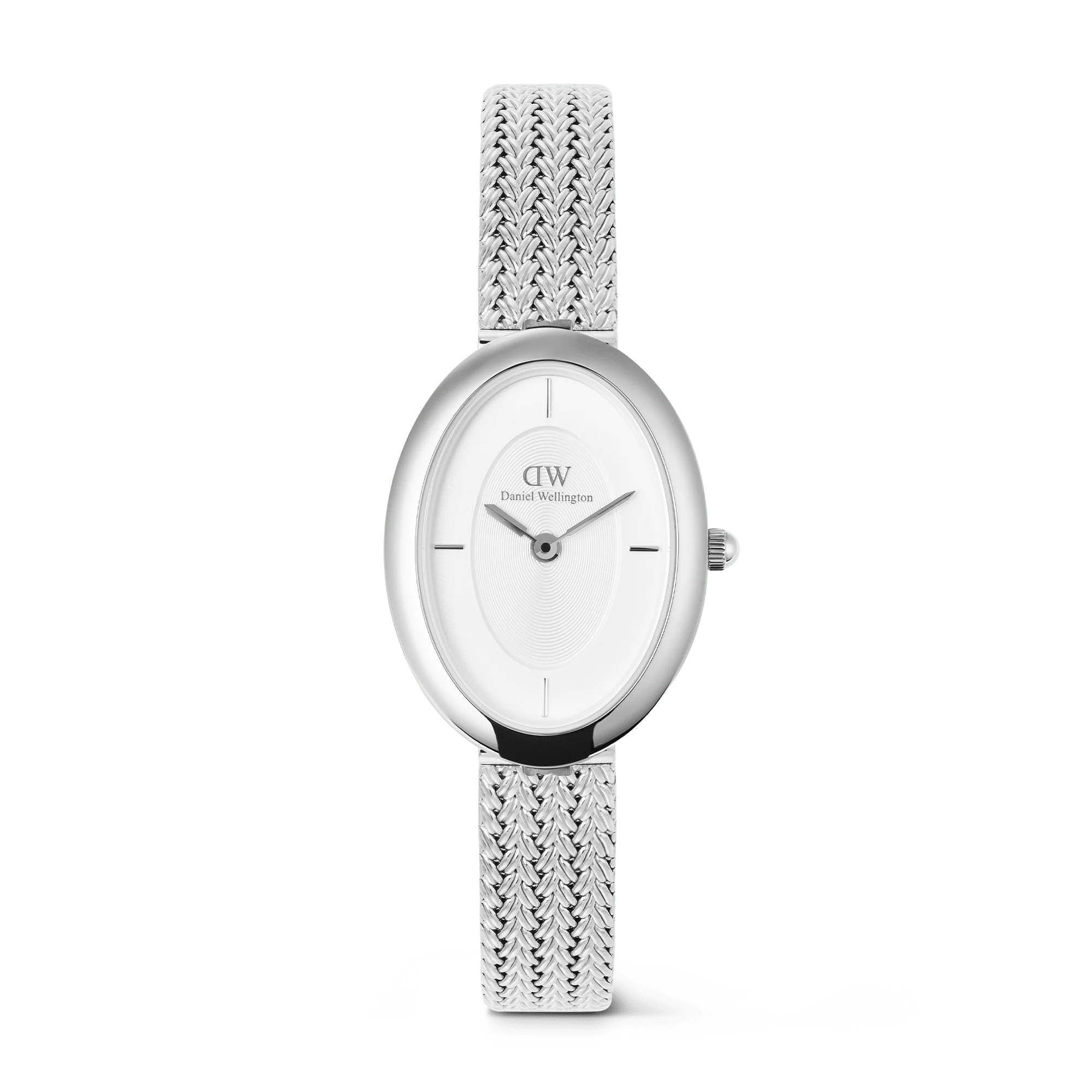 Daniel Wellington - Juliette Braided Mesh White Sunray