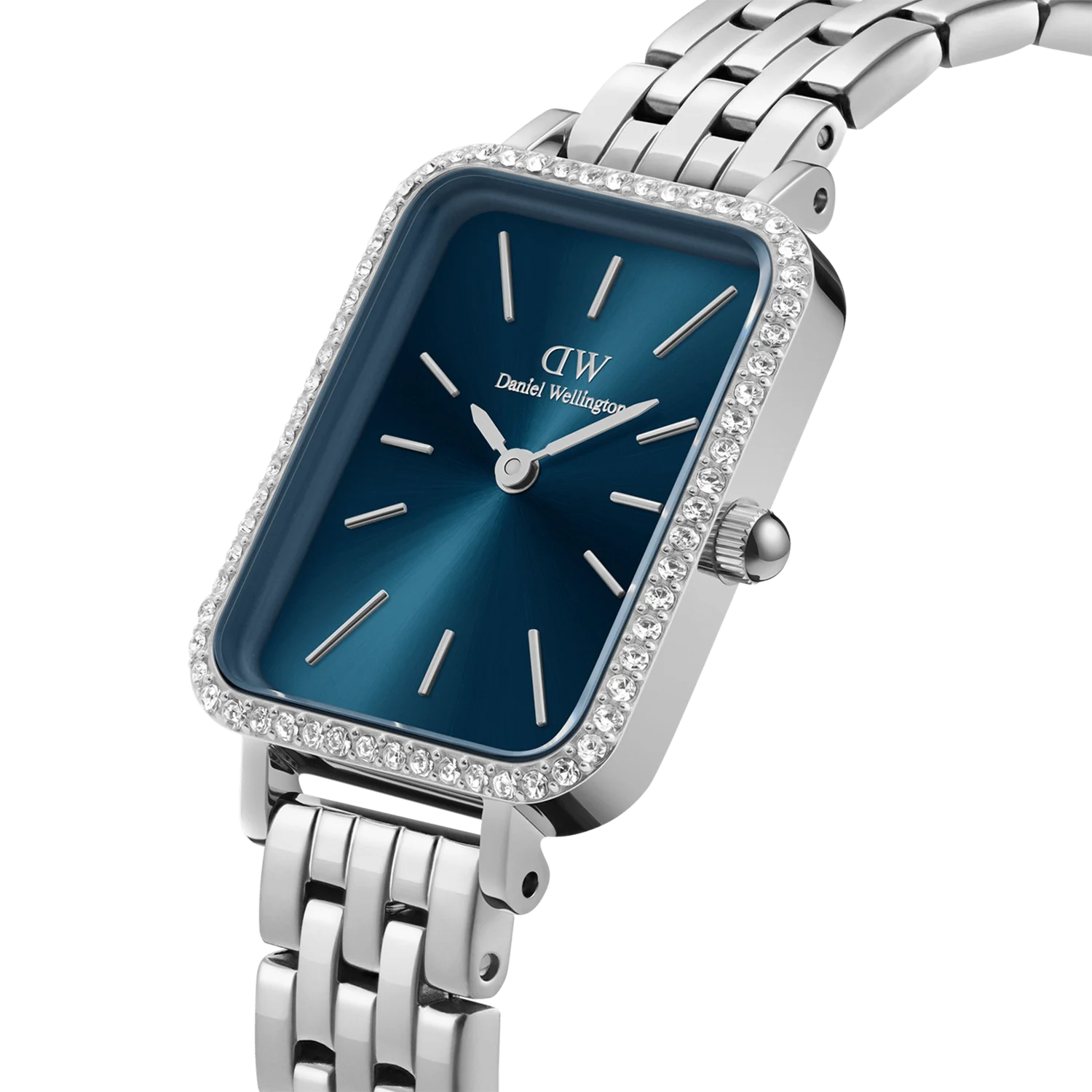 Daniel Wellington - Quadro Lumine Bezel 5-Link Arctic