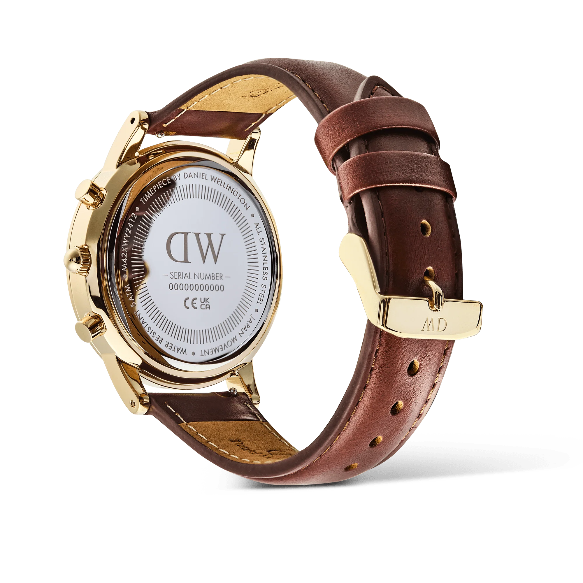 Daniel Wellington - Iconic Chronograph St Mawes Arctic Panda Gold