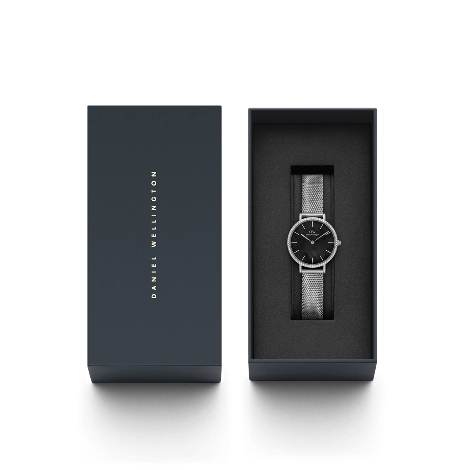 Daniel Wellington - Petite Lumine Bezel Sterling Black