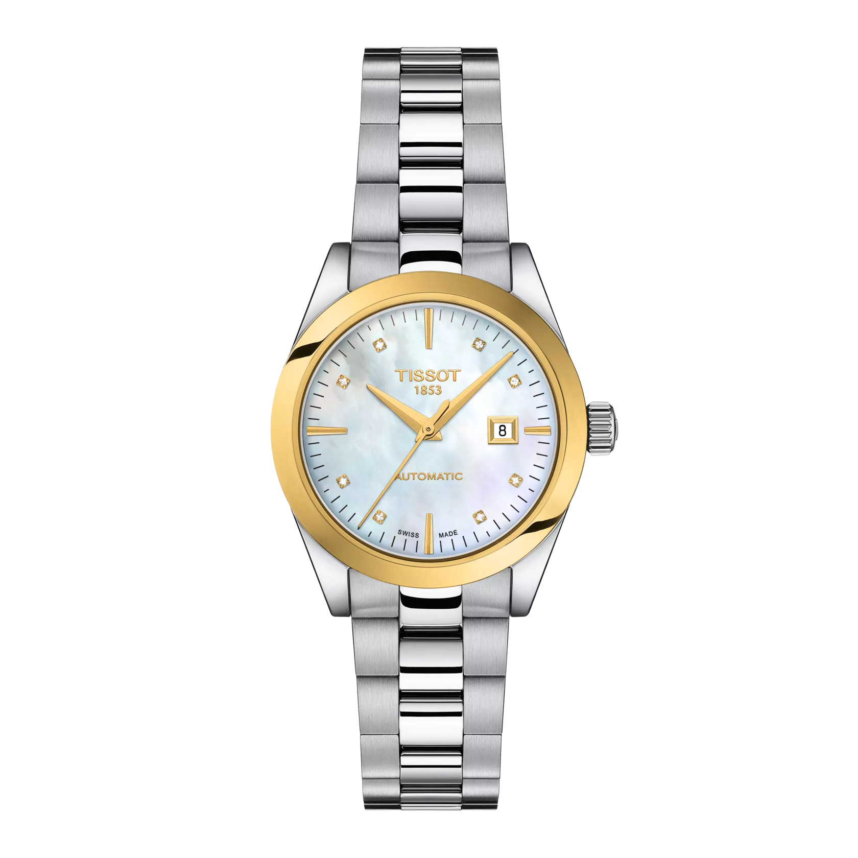 Tissot T-My Lady Automatic 18kt gull bezel