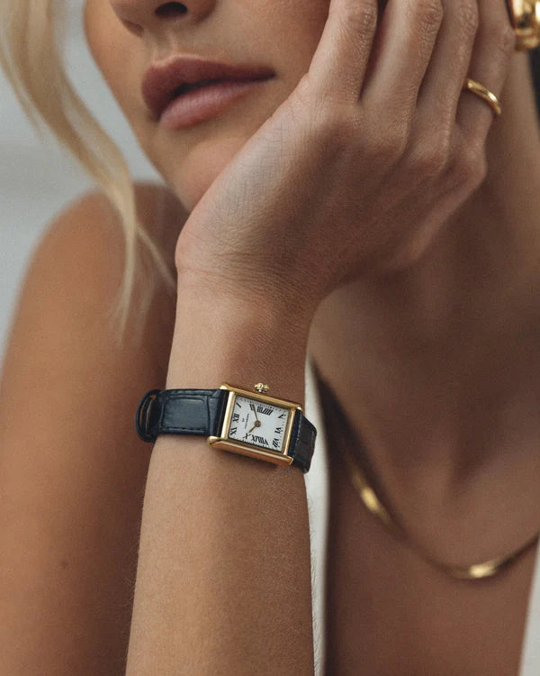 Mockberg Timeless Black Leather