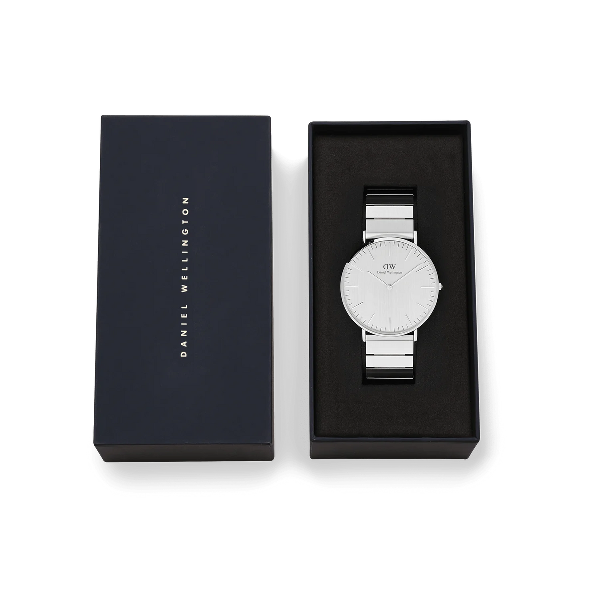 Daniel Wellington - Classic Piano Link Silver Unitone