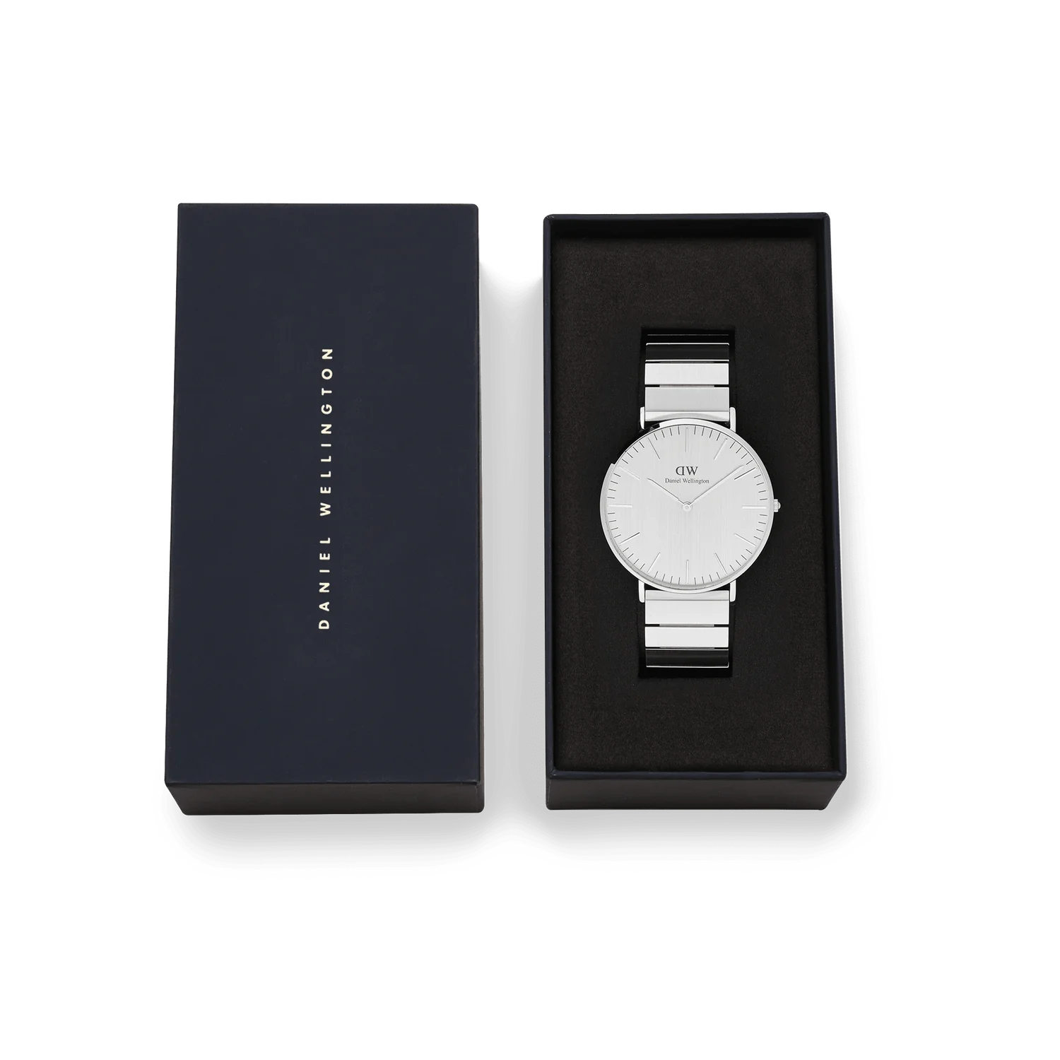Daniel Wellington - Classic Piano Link Silver Unitone