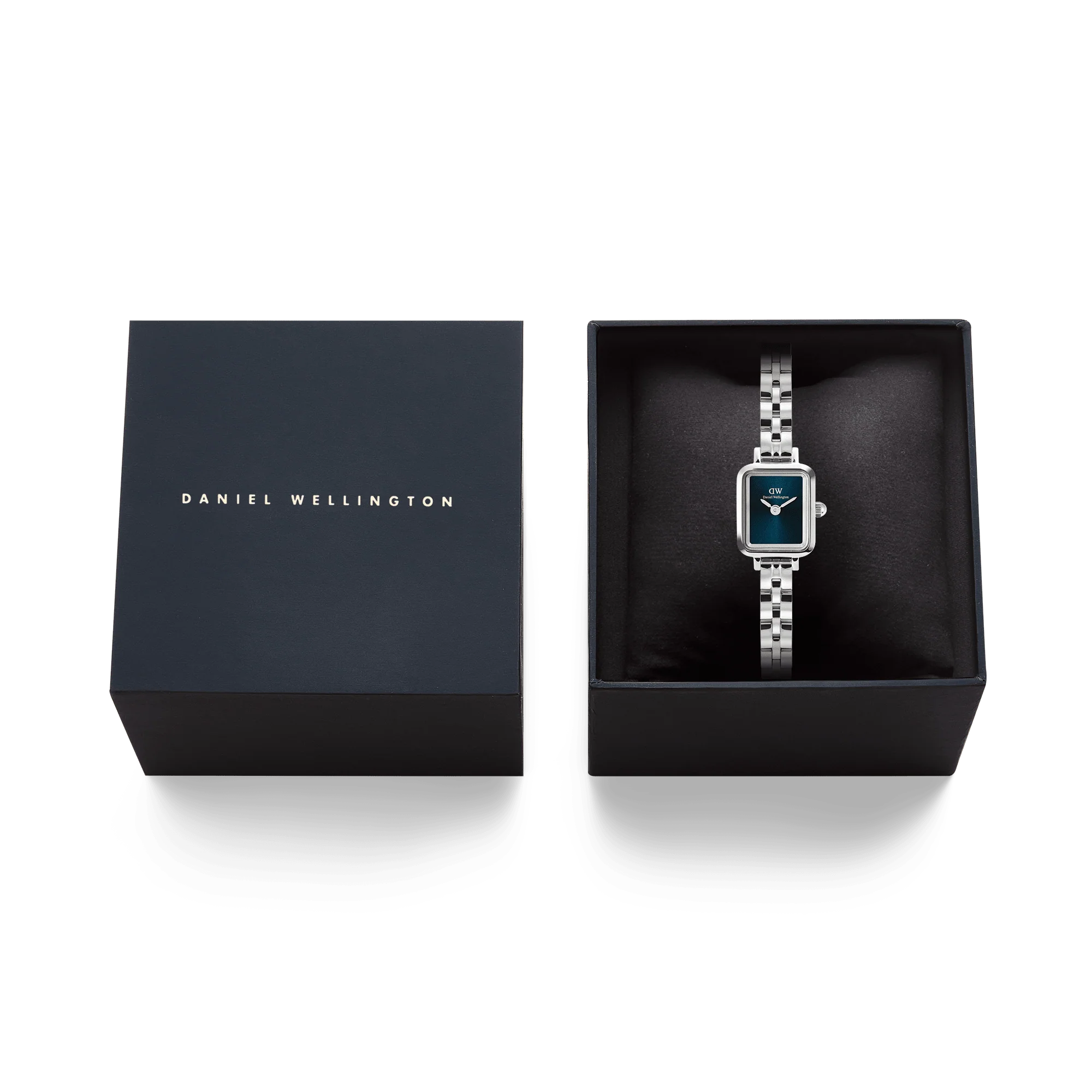 Daniel Wellington - Quadro Mini Arch 3-link Arctic Sunray Silver
