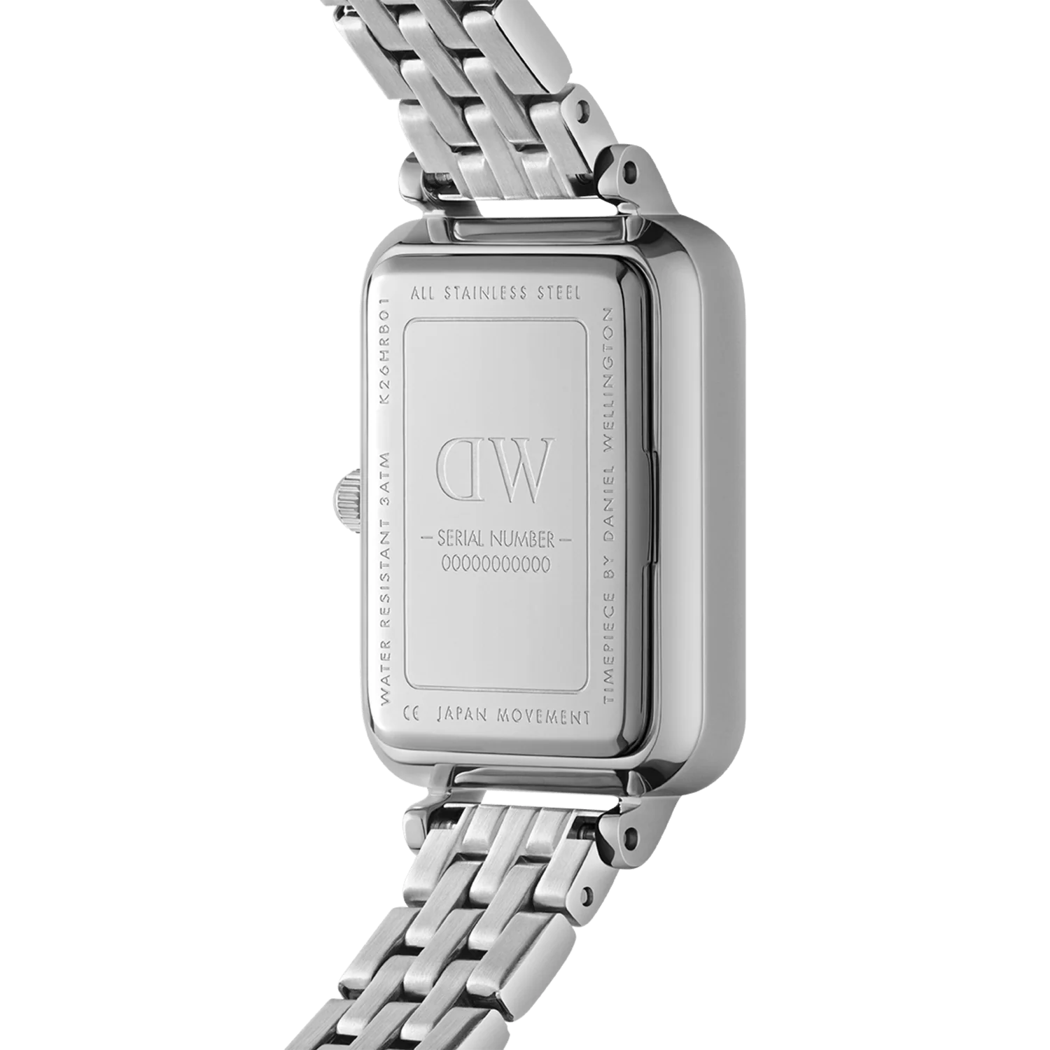 Daniel Wellington - Quadro Lumine Bezel 5-Link Arctic