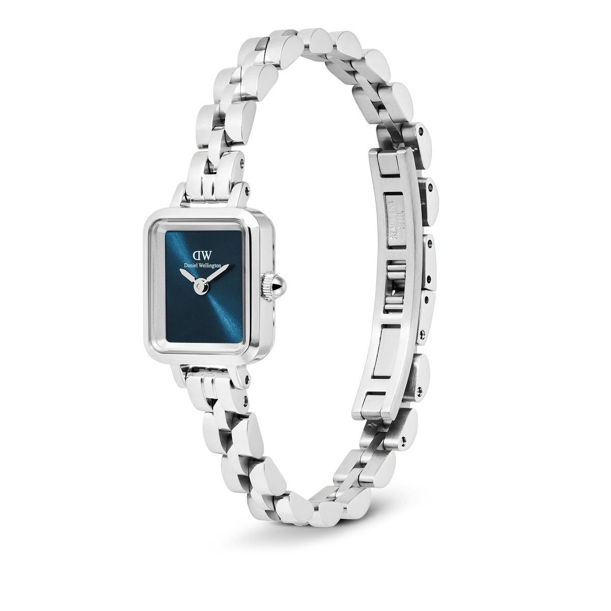Daniel Wellington - Quadro Mini Arch 3-link Arctic Sunray Silver