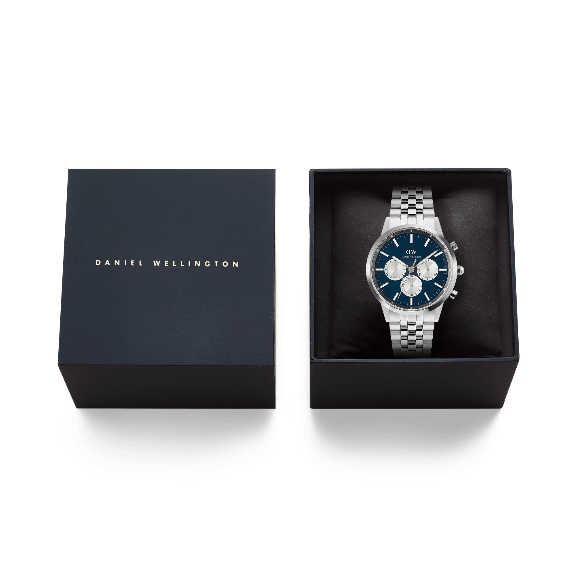 Daniel Wellington - Iconic Chronograph Arch 5-Link Arctic Panda