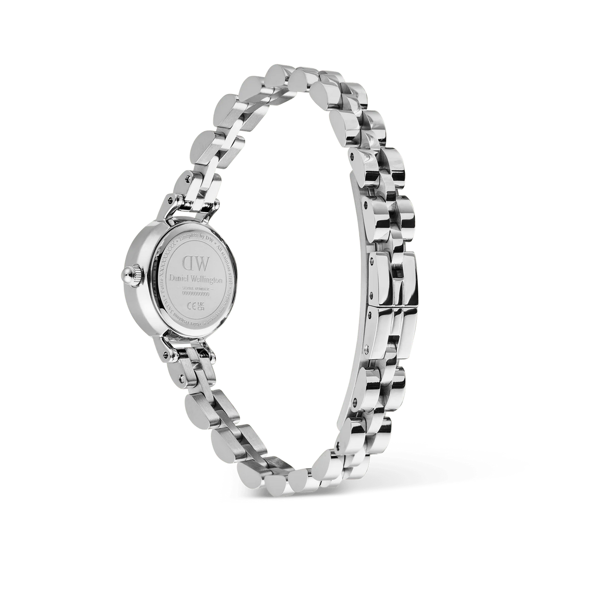 Daniel Wellington - Petite Mini Arch 3-link White Silver
