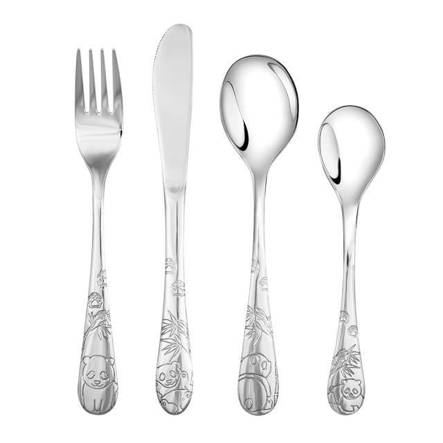 Hnífapör með bangsa